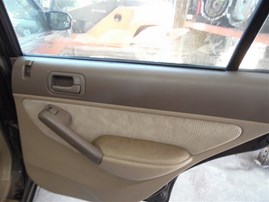 2001 Honda Civic LX Purple Sedan 1.7L AT #A24904